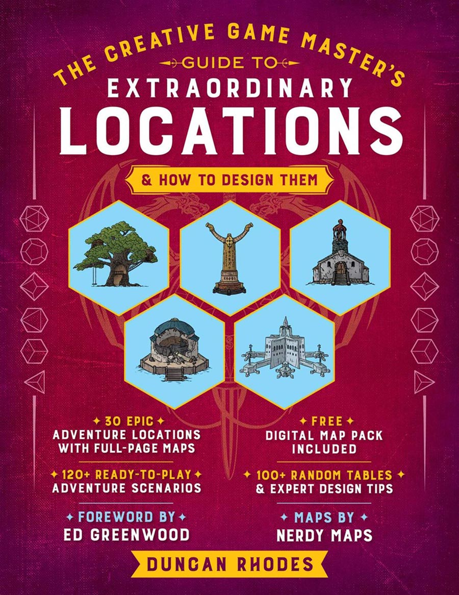 Creative Game Masters Guide To Extraordinary Locations & How To Design Them HC