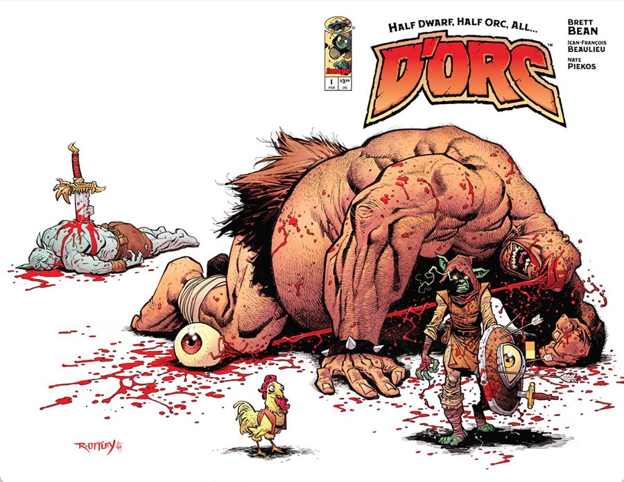 Dorc #1 Cover D Incentive Ryan Ottley Variant Cover