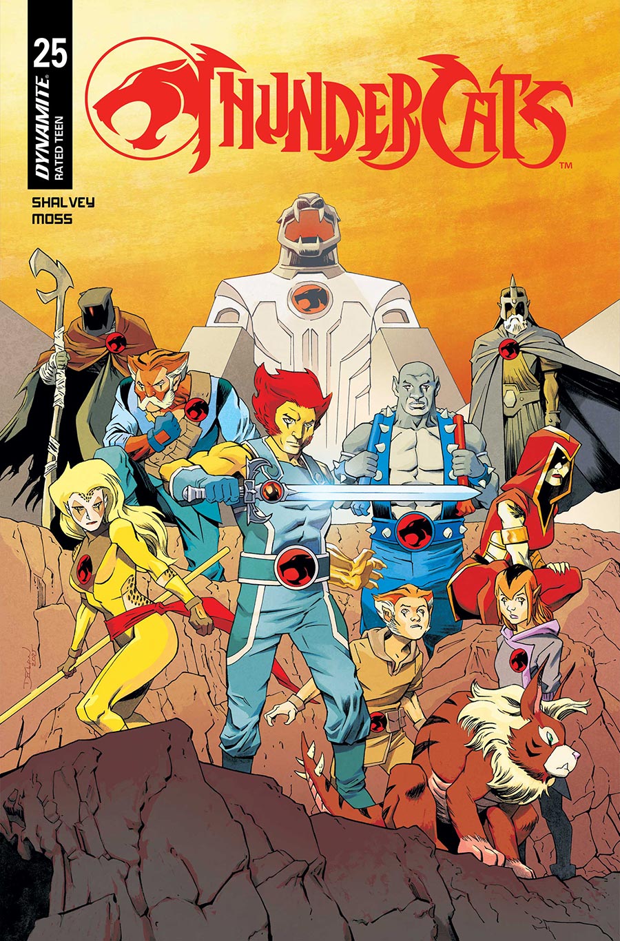 Thundercats Vol 3 #25 Cover B Variant Declan Shalvey Cover