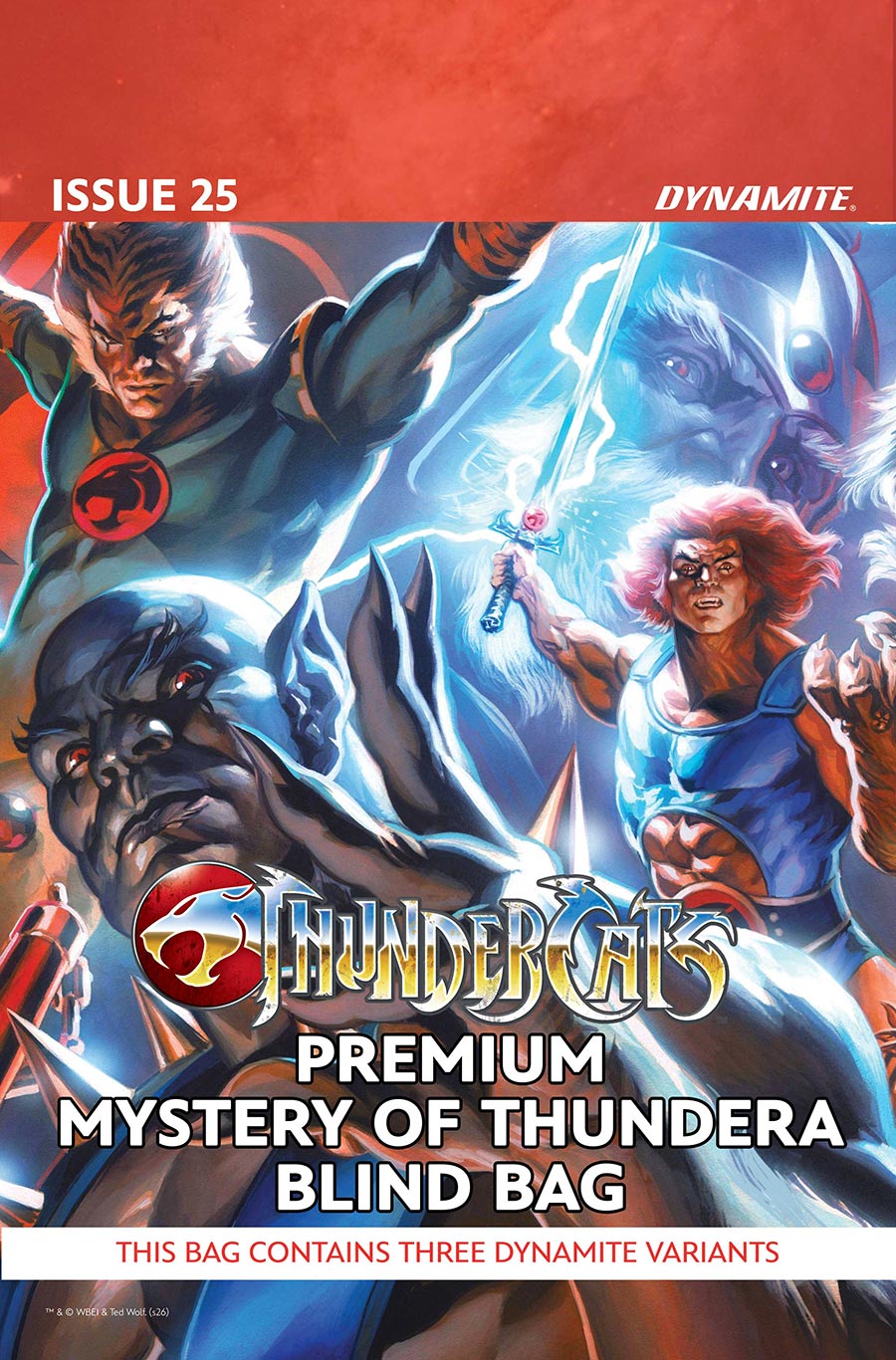 Thundercats Vol 3 #25 Cover F Variant Premium Mystery Of Thundera Blind Bag Cover (Filled Randomly With 3 Covers)