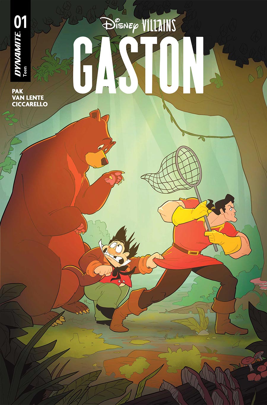 Disney Villains Gaston #1 Cover B Variant Ted Brandt & Ro Stein Cover