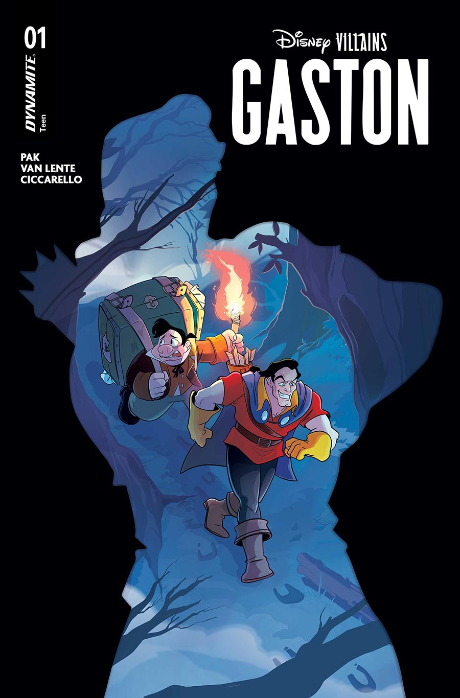 Disney Villains Gaston #1 Cover C Variant Milena Ciccarello Cover