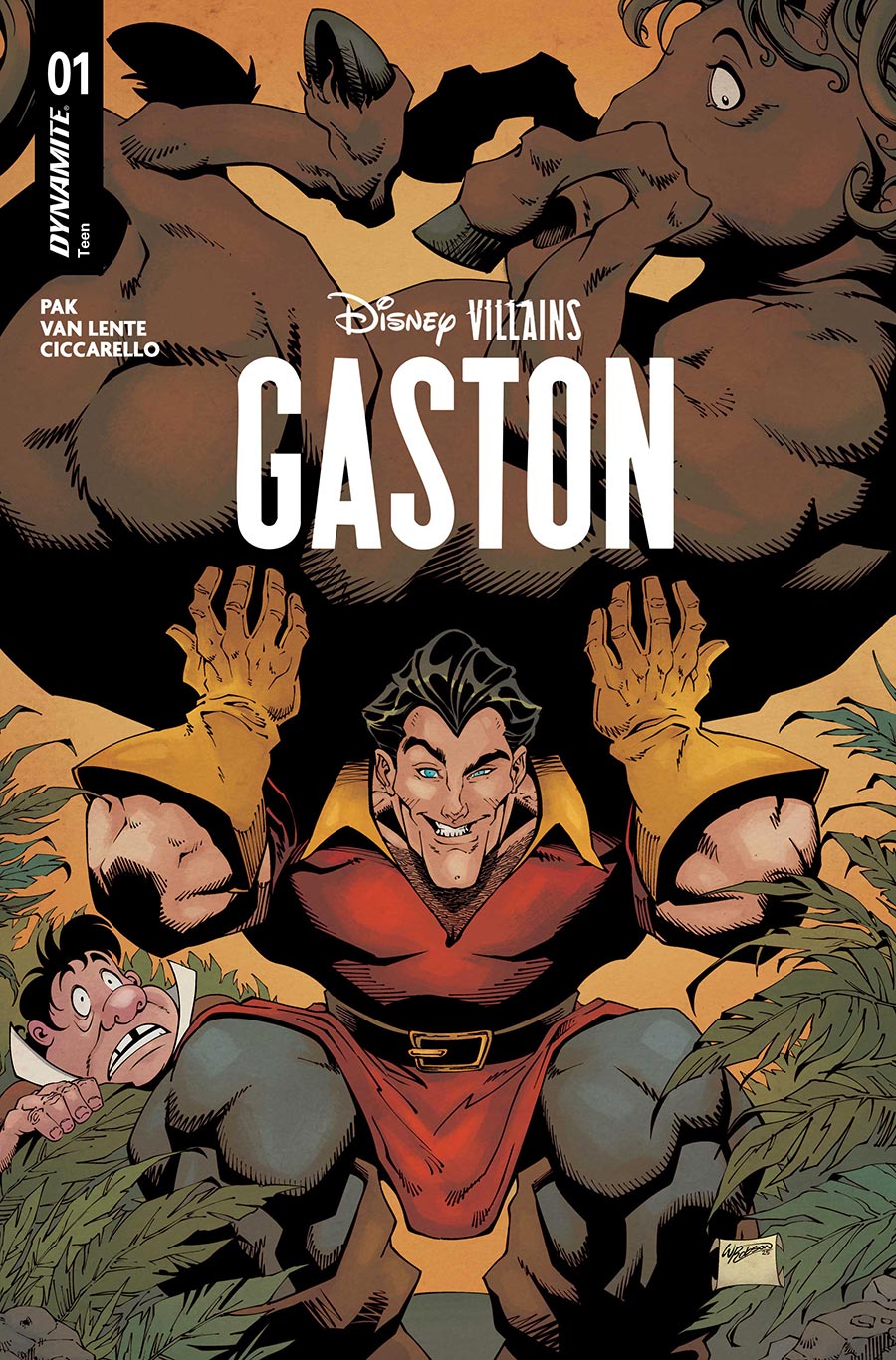 Disney Villains Gaston #1 Cover D Variant Will Robson Cover