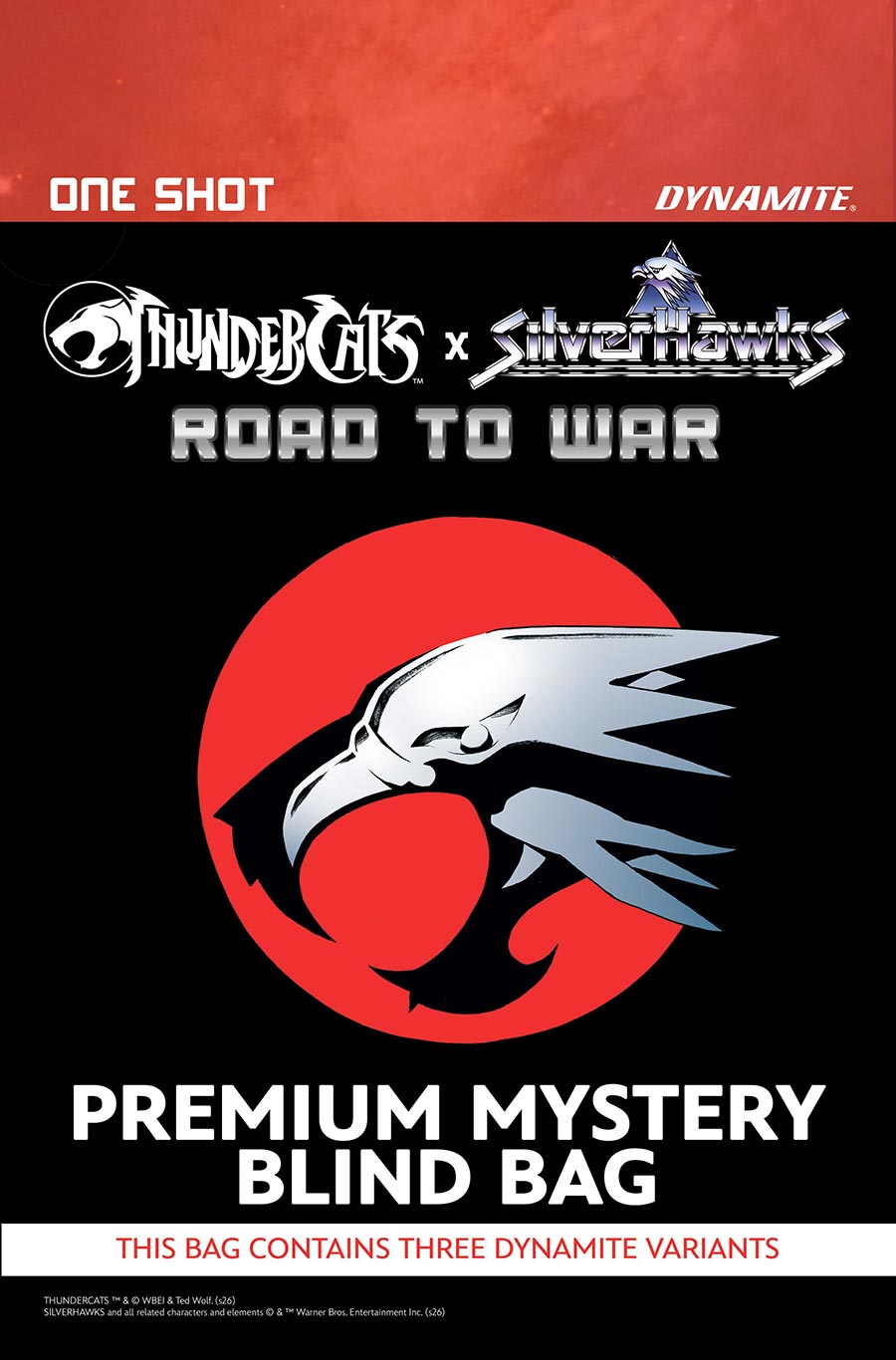 Thundercats x Silverhawks Road To War #1 (One Shot) Cover F Variant Premium Mystery Blind Bag Cover (Filled Randomly With 3 Covers)