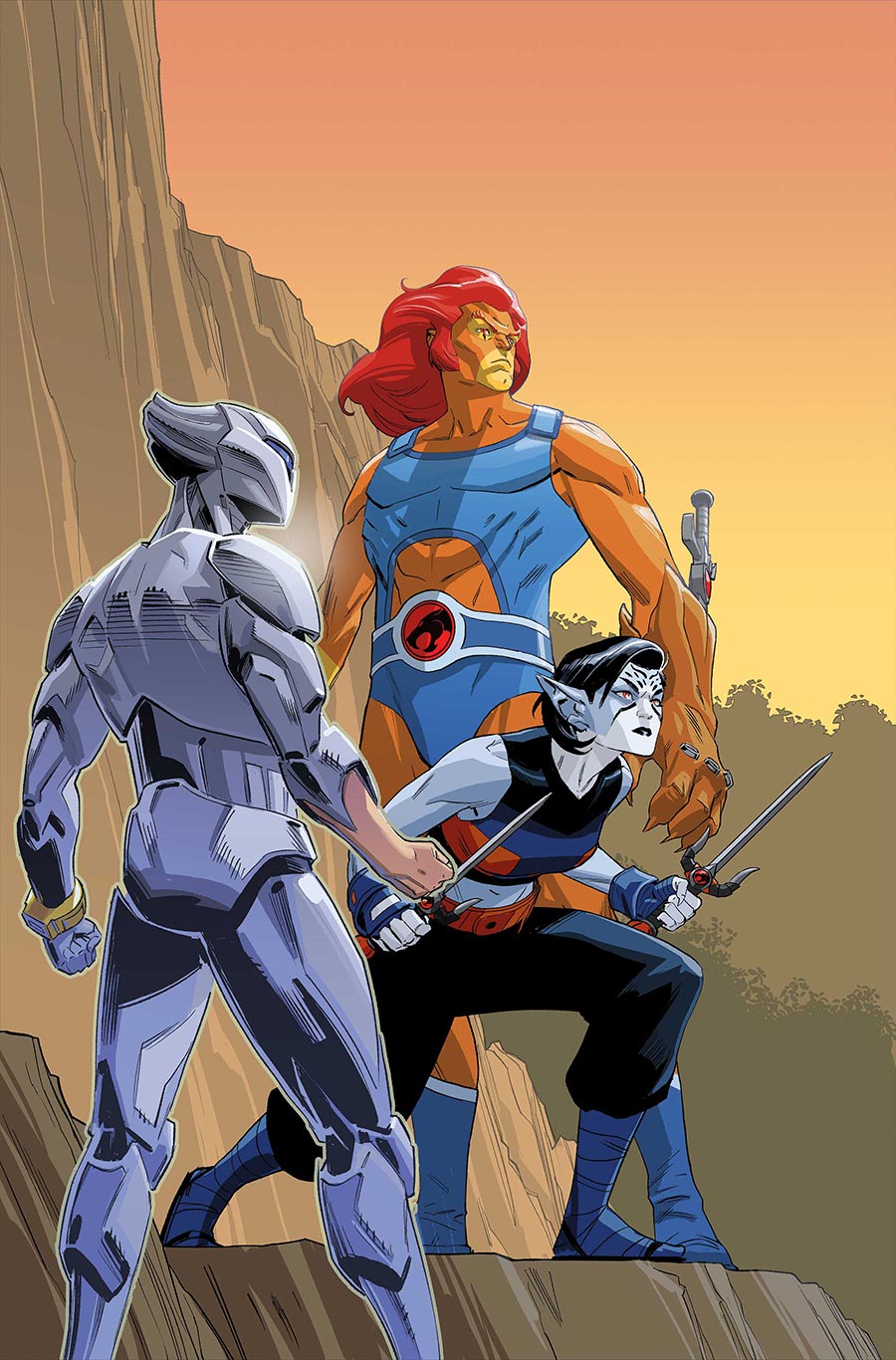 Thundercats x Silverhawks Road To War #1 (One Shot) Cover K Incentive Fabio Failla Virgin Cover