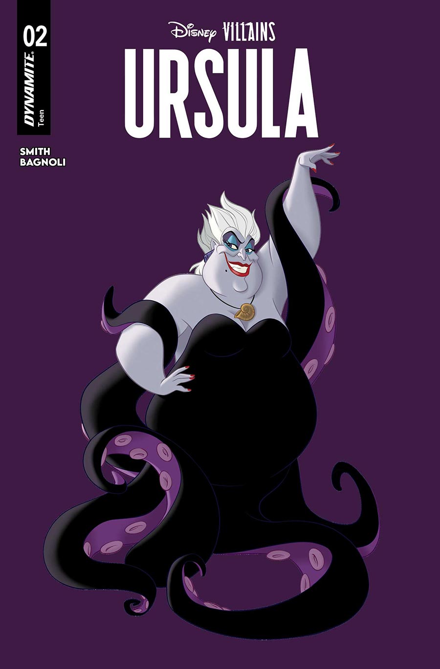 Disney Villains Ursula #2 Cover B Variant Animation Art Cover