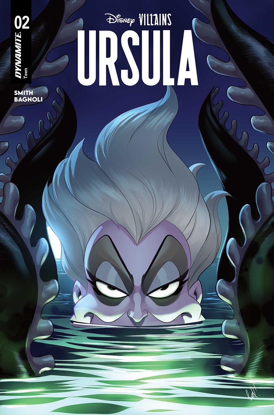 Disney Villains Ursula #2 Cover C Variant Robert Quinn Cover