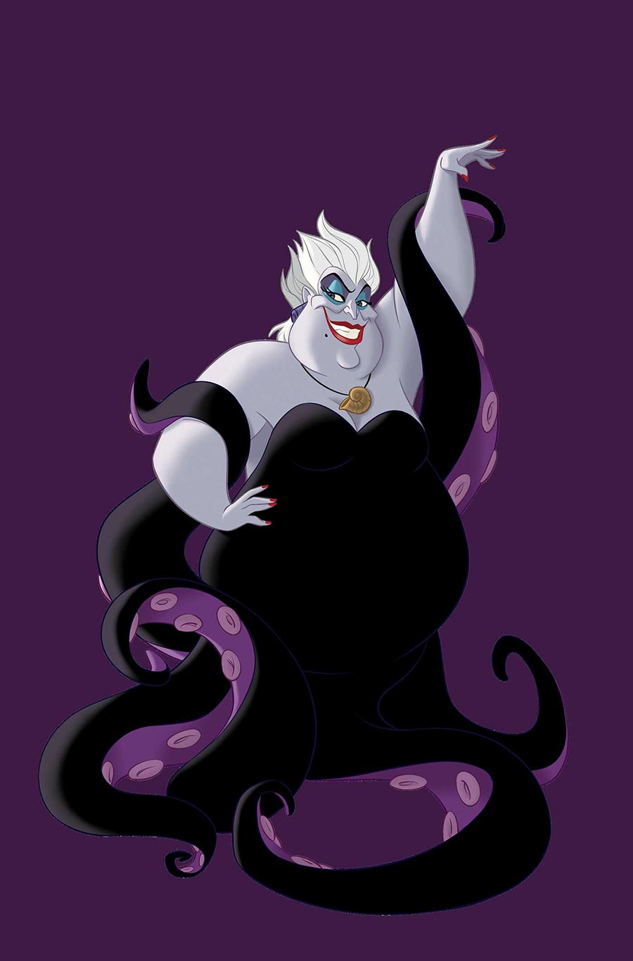 Disney Villains Ursula #2 Cover K Incentive Animation Art Virgin Cover