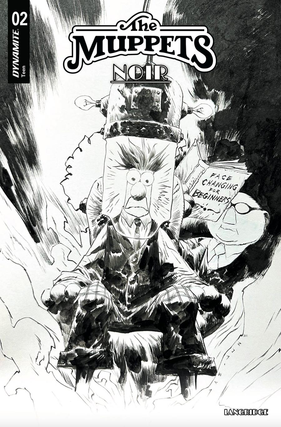 Muppets Noir #2 Cover D Incentive Jae Lee Line Art Cover