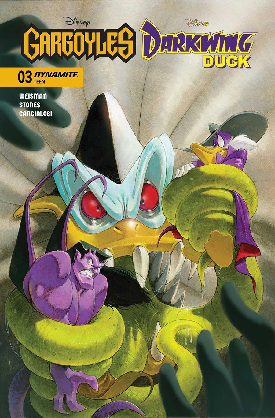 Gargoyles Darkwing Duck #3 Cover B Variant Ivan Bigarella Cover