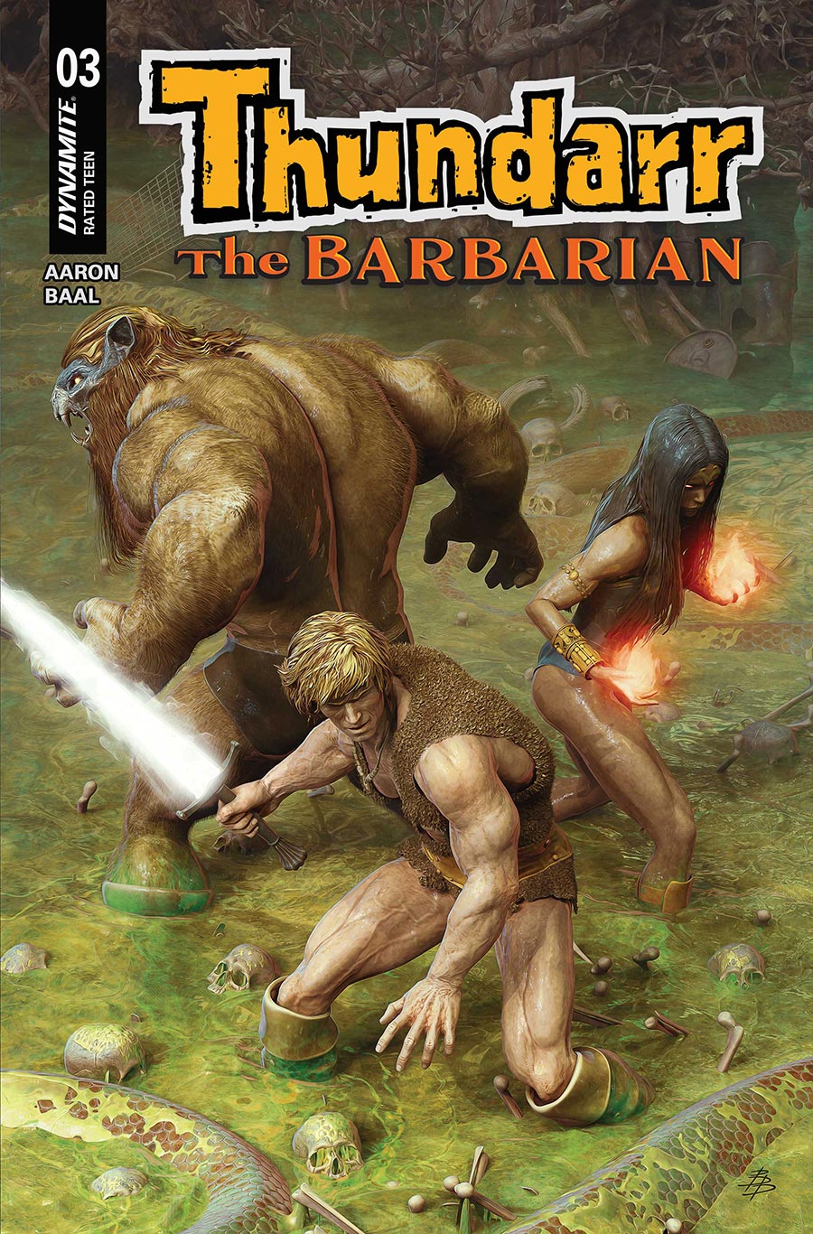 Thundarr The Barbarian #3 Cover C Variant Bjorn Barends Cover
