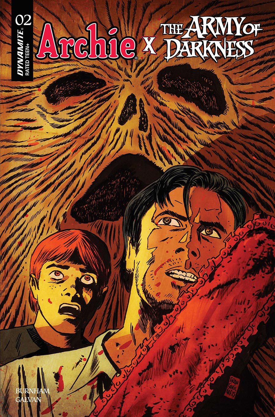 Archie x Army Of Darkness #2 Cover A Regular Francesco Francavilla Cover