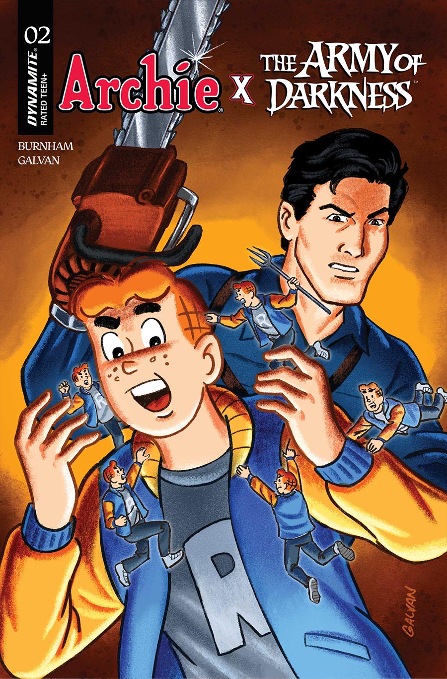 Archie x Army Of Darkness #2 Cover B Variant Bill Galvan Cover