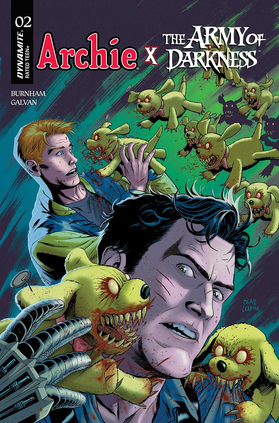 Archie x Army Of Darkness #2 Cover D Variant Craig Cermak Cover