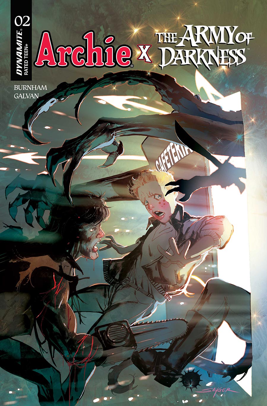 Archie x Army Of Darkness #2 Cover E Variant Stuart Sayger Cover