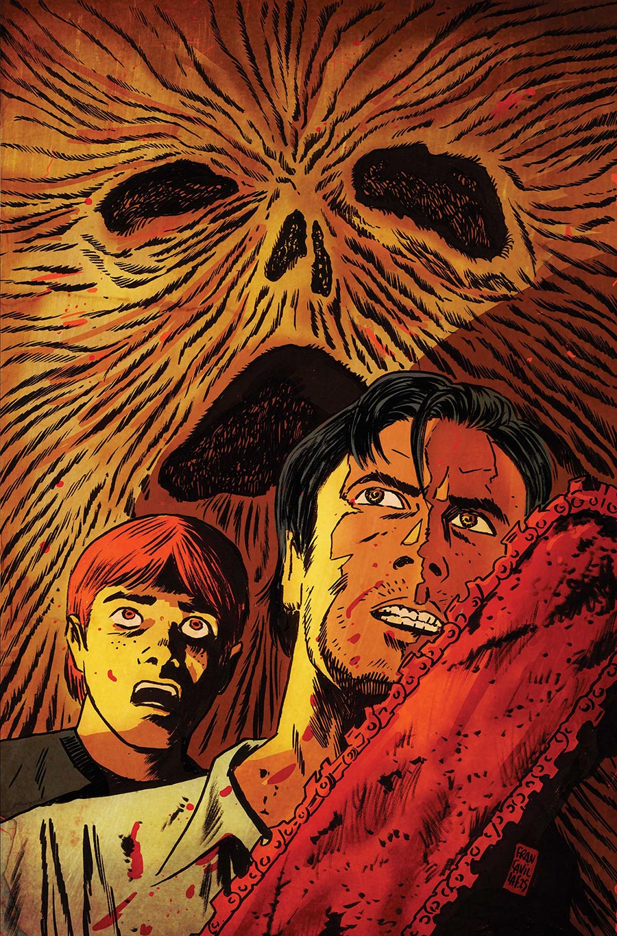Archie x Army Of Darkness #2 Cover L Incentive Francesco Francavilla Virgin Cover