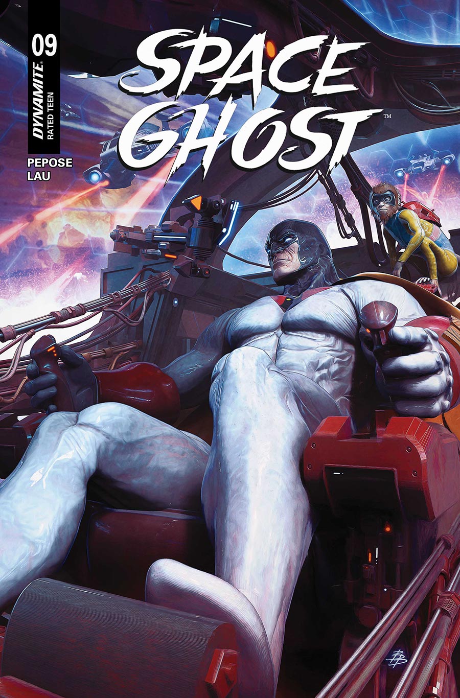 Space Ghost Vol 5 #9 Cover D Variant Bjorn Barends Cover
