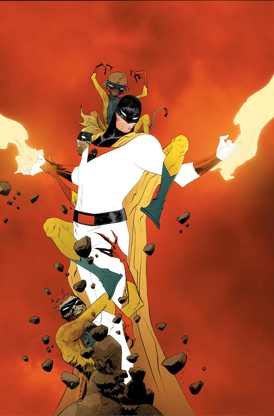 Space Ghost Vol 5 #9 Cover H Incentive Jae Lee & June Chung Virgin Cover