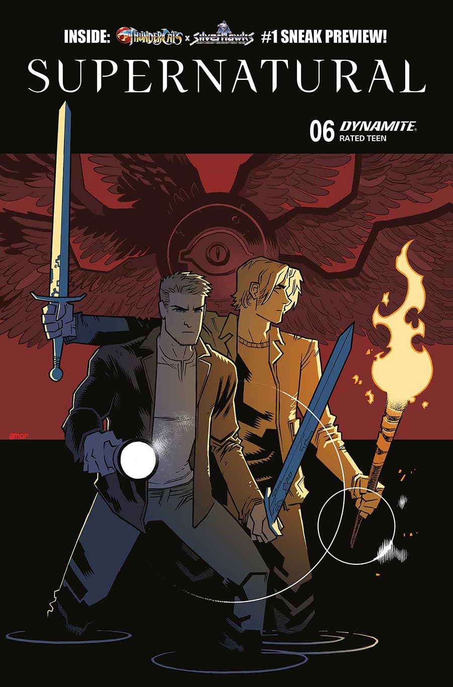 Supernatural Vol 2 #6 Cover B Variant John Amor Cover