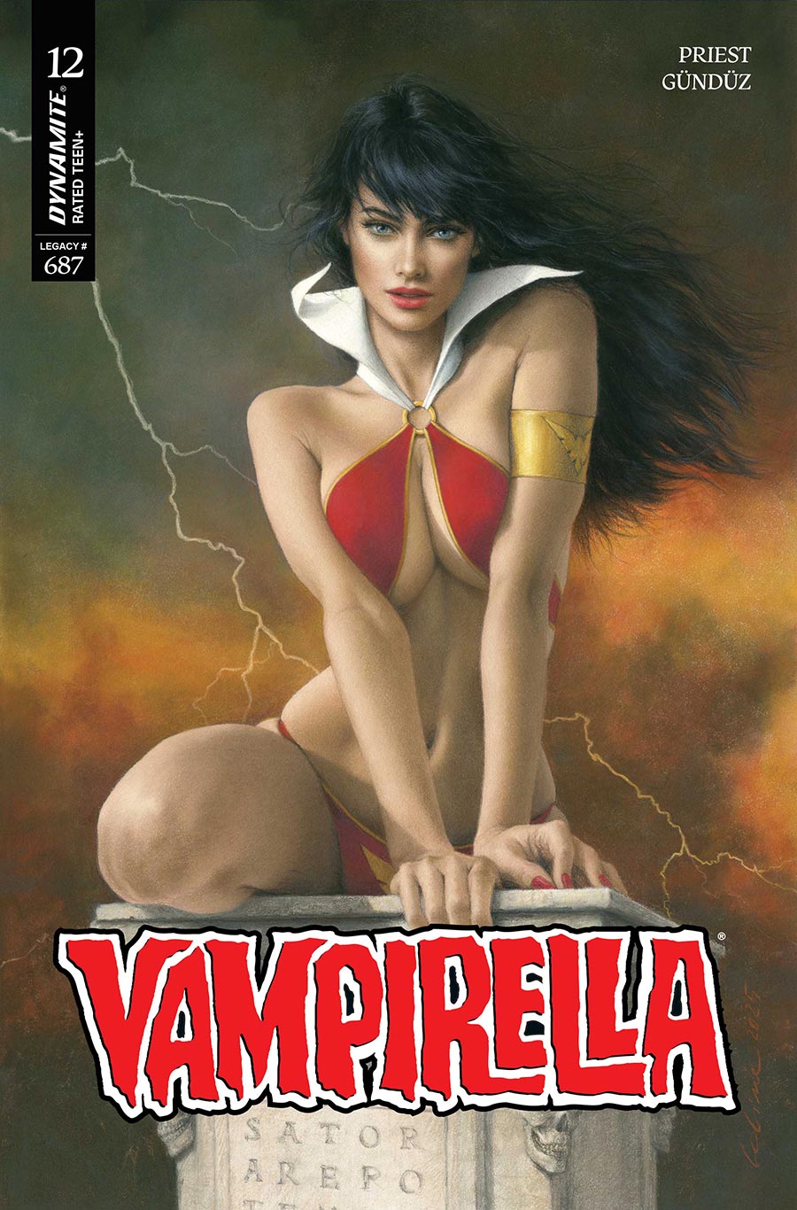 Vampirella Vol 9 #12 Cover F Incentive Celina Variant Cover (#687)