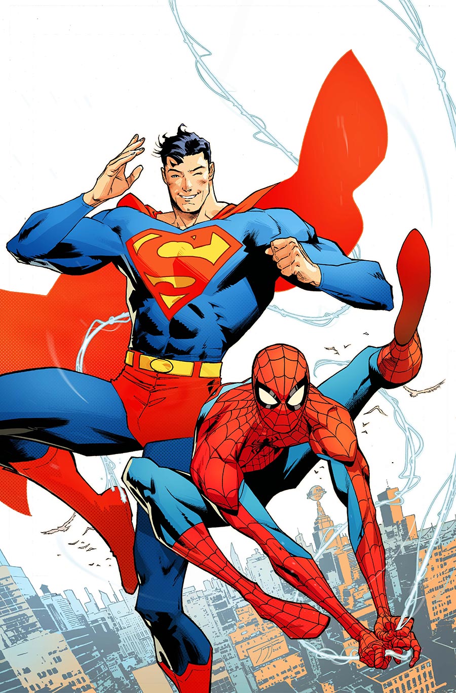 DC Marvel Superman Spider-Man #1 (One Shot) Cover A Regular Jorge Jimenez Cover