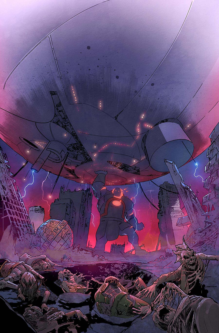 DC K.O. #5 Cover I Variant Javier Fernandez Foil Cover (DC All In)