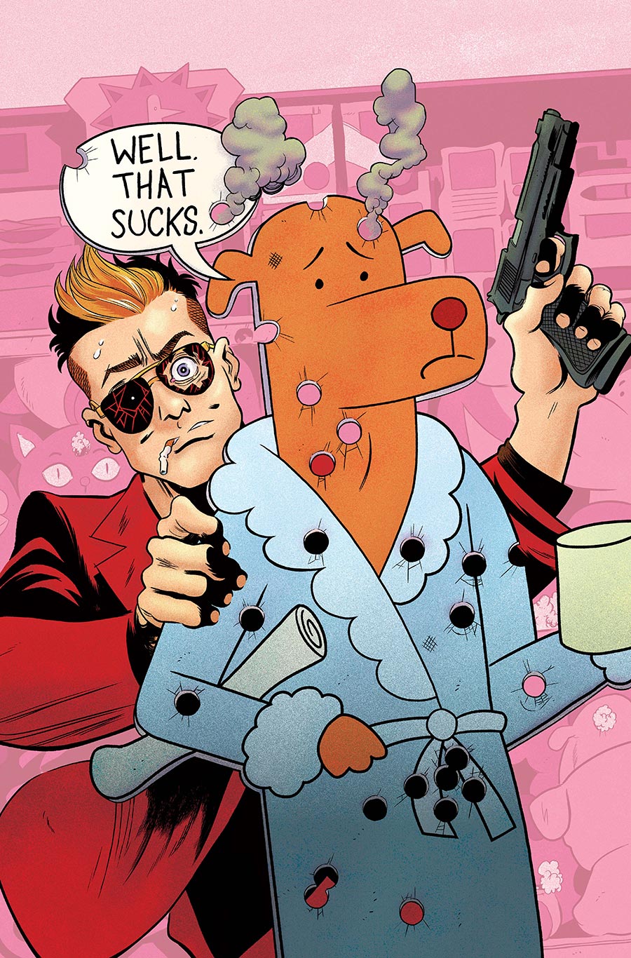 End Of Life #2 Cover B Variant Tyler Boss Card Stock Cover