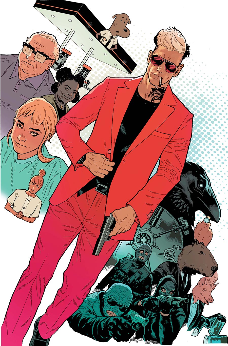 End Of Life #2 Cover C Variant Jeff Spokes Card Stock Cover