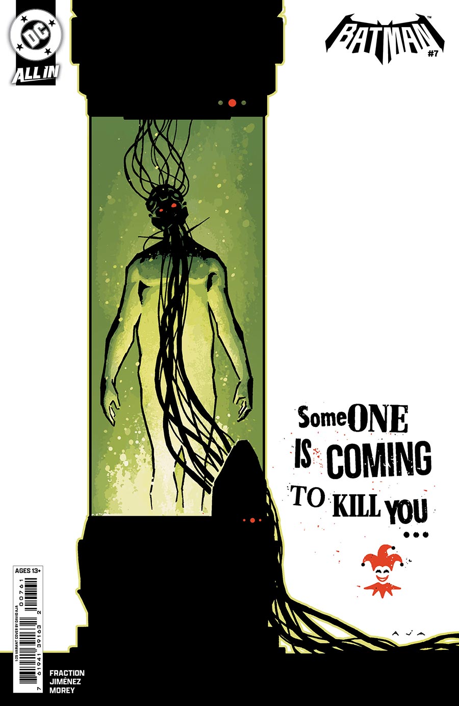 Batman Vol 4 #7 Cover I Incentive David Aja Card Stock Variant Cover (DC All In)