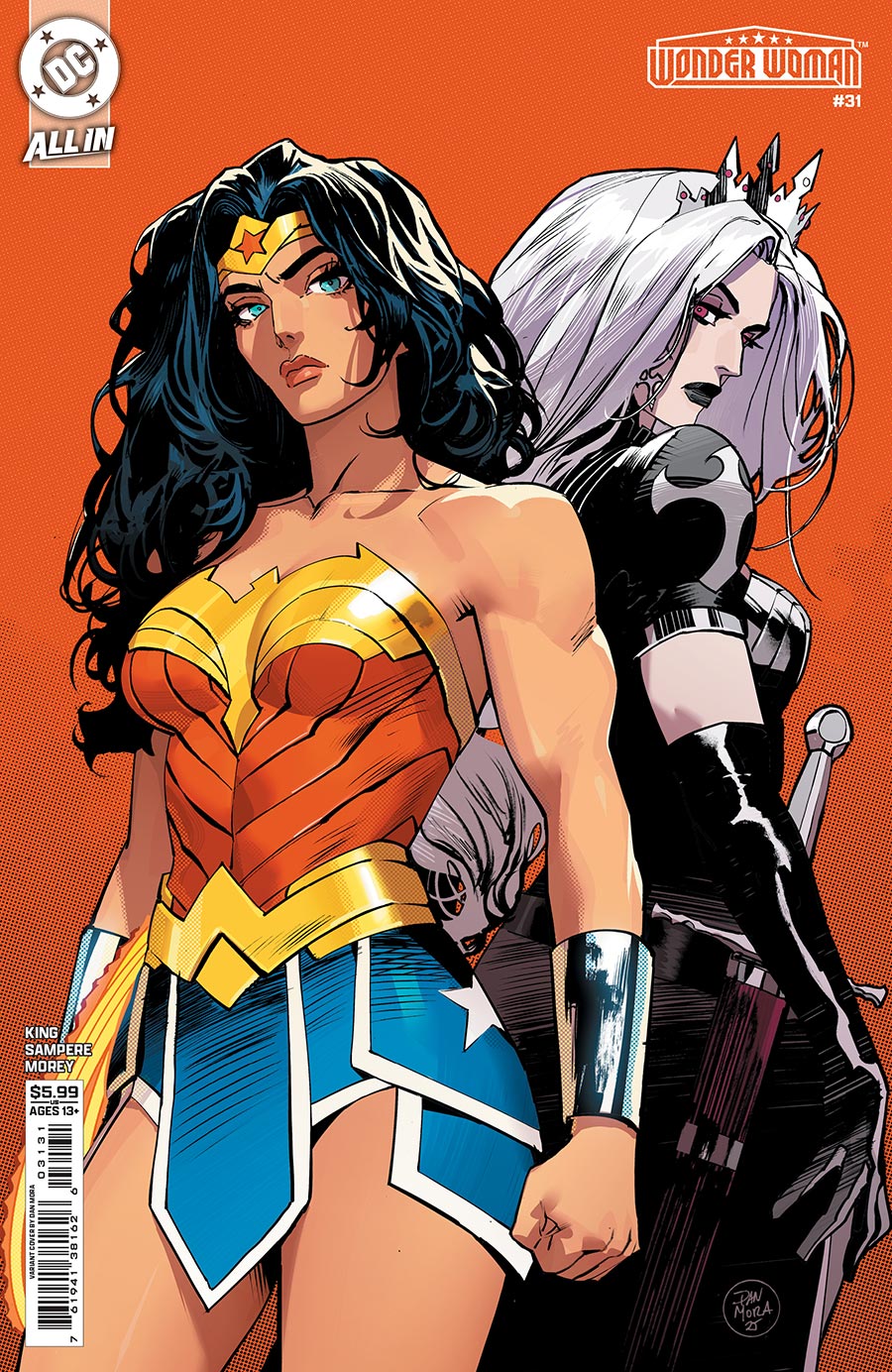 Wonder Woman Vol 6 #31 Cover C Variant Dan Mora Card Stock Cover (DC All In)(Limit 1 Per Customer)