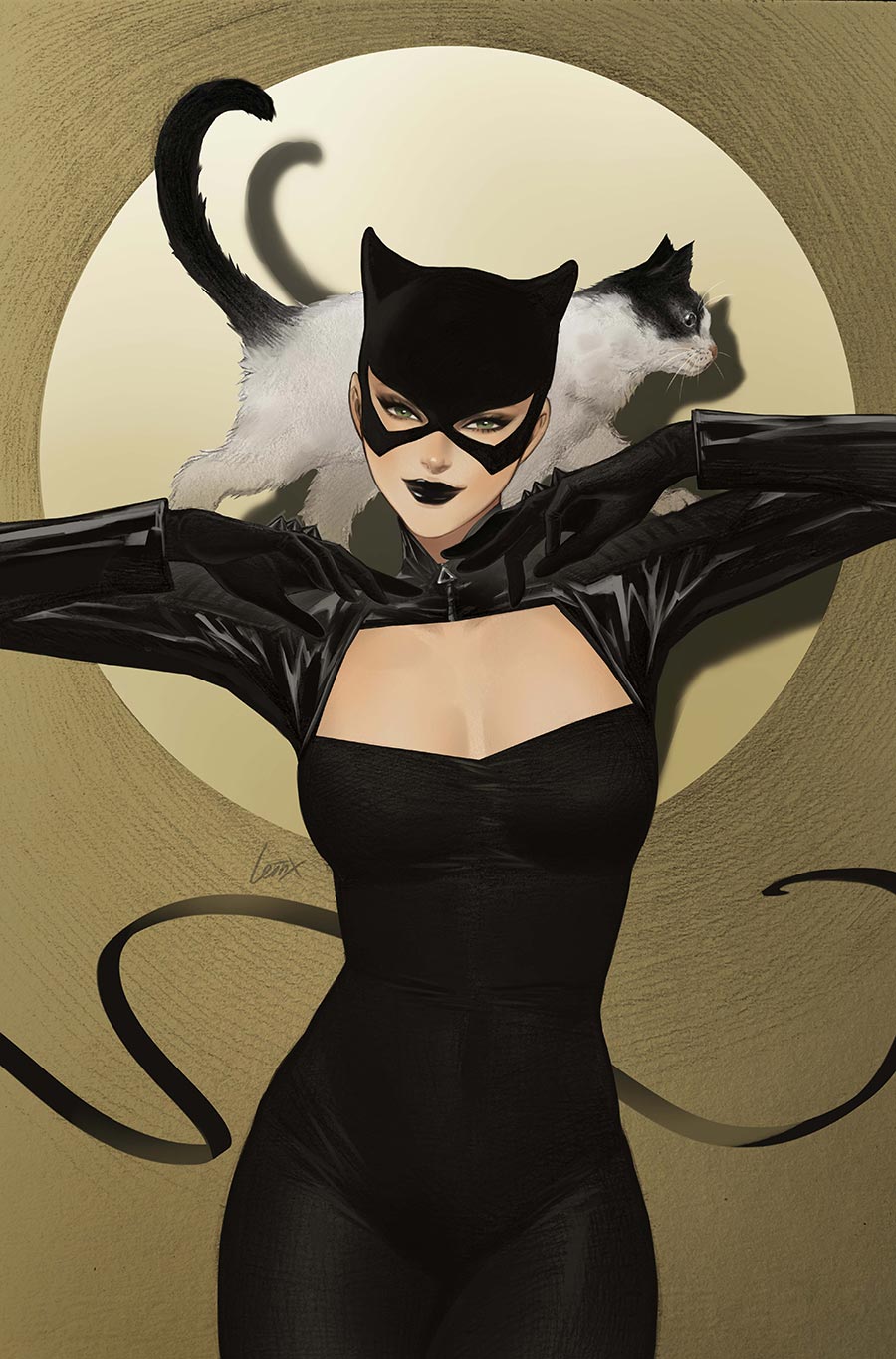 Catwoman Vol 5 #85 Cover E Variant Lesley Leirix Li Womens History Month Card Stock Cover (DC All In)