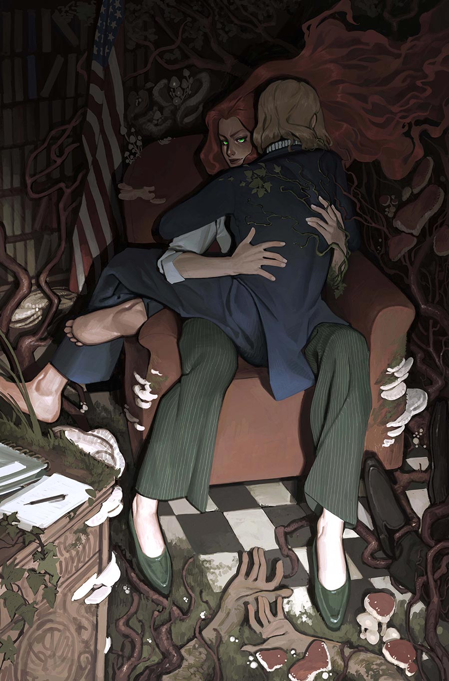 Poison Ivy #42 Cover D Variant Manny Vincent Carbonilla Card Stock Cover (DC All In)