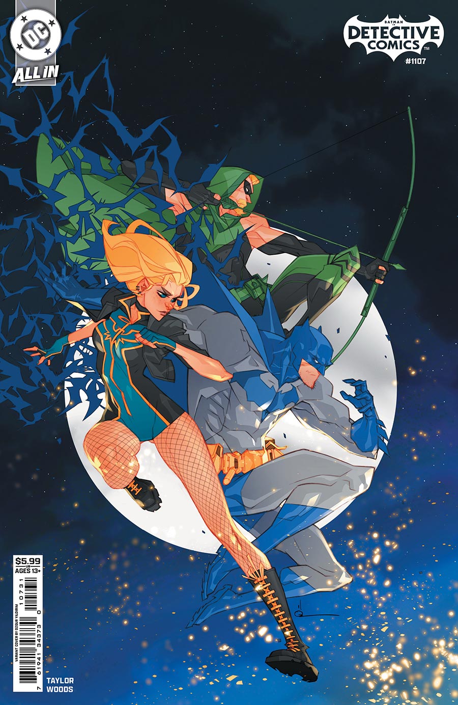 Detective Comics Vol 2 #1107 Cover C Variant Ozgur Yildirim Card Stock Cover (DC All In)