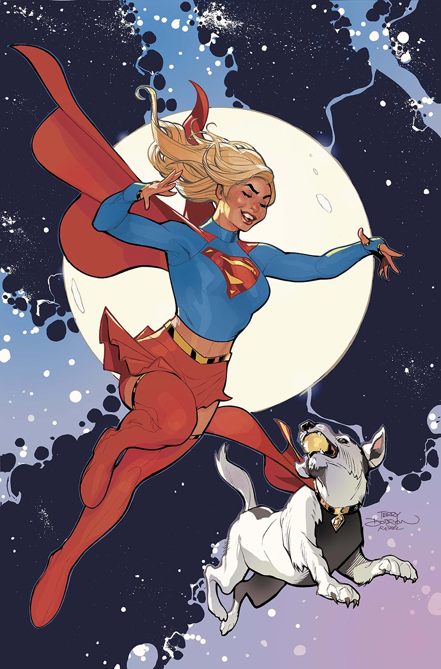 Supergirl Vol 8 #11 Cover B Variant Terry Dodson Card Stock Cover (DC All In)