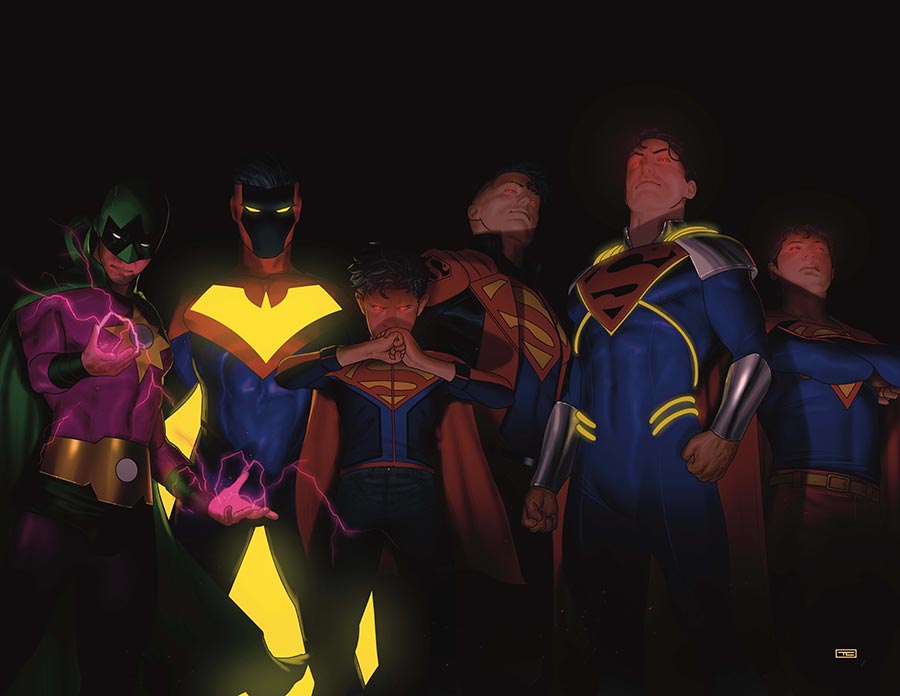 Superman Vol 7 #36 Cover D Variant Taurin Clarke Wraparound Card Stock Cover (DC All In)