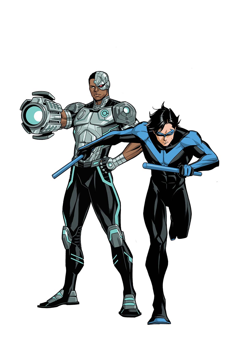 New Titans Vol 2 #33 Cover F Variant Sami Basri Corner Box Spot Foil Cover (DC All In)