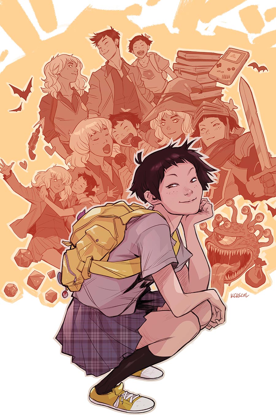 Gotham Academy First Year #6 Cover A Regular Karl Kerschl Cover