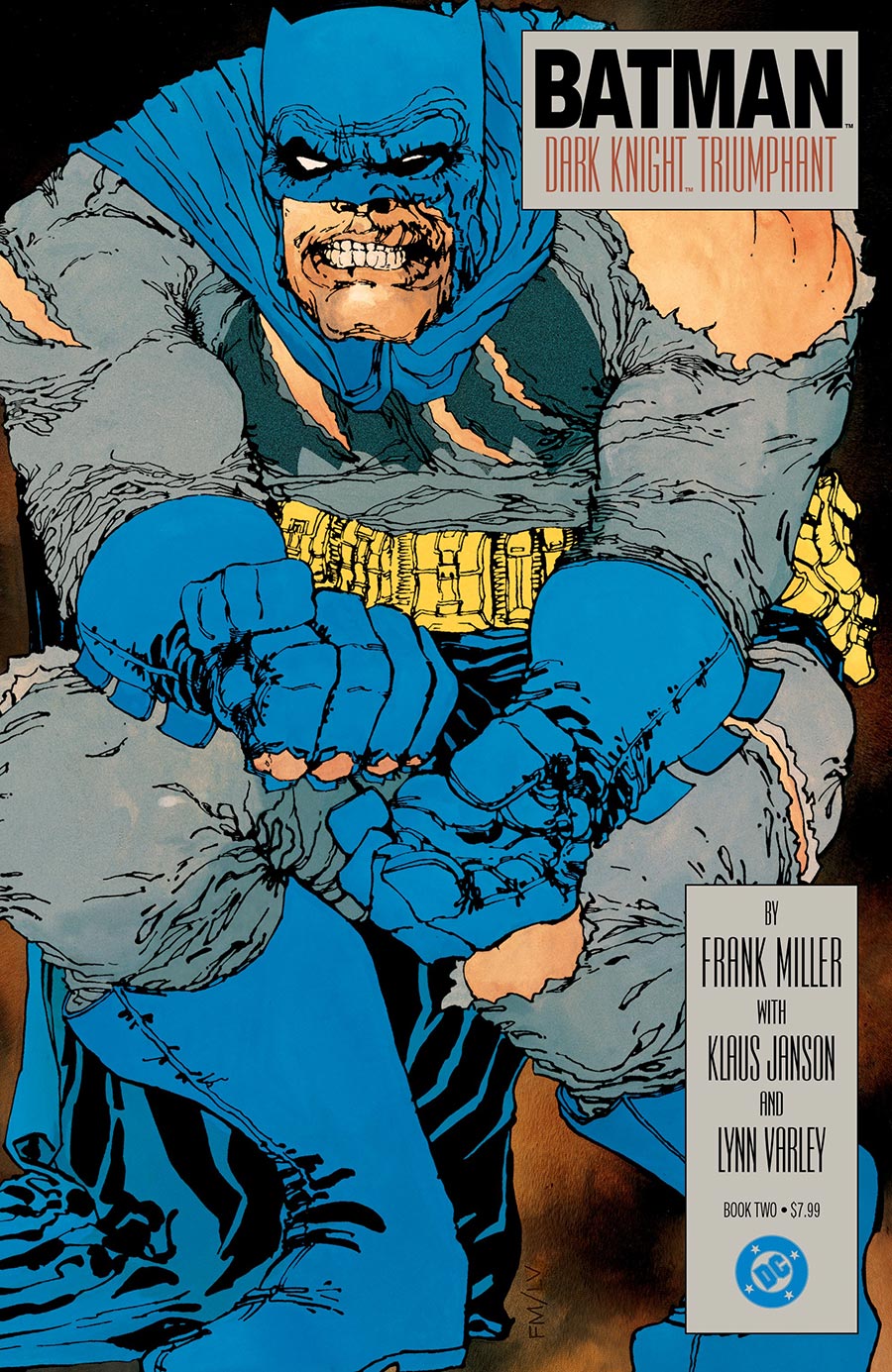 Batman The Dark Knight Returns #2 Facsimile Edition Cover C Variant Frank Miller Card Stock Cover