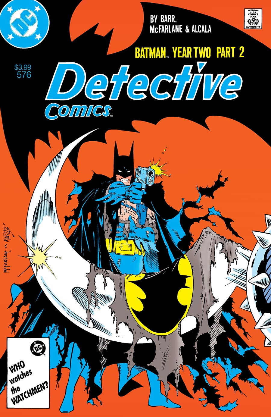 Detective Comics #576 Facsimile Edition Cover A Regular Todd McFarlane Cover (Batman Year Two Part 2 Of 4)
