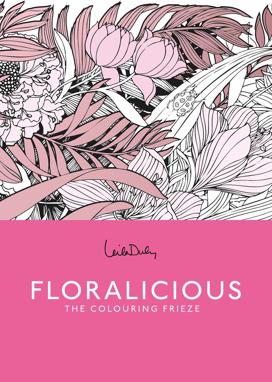 Floralicious A Coloring Frieze TP