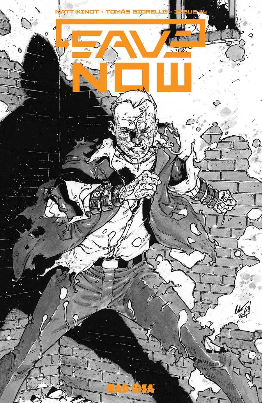 Save Now #4 Cover A Regular Robert Gill Cover