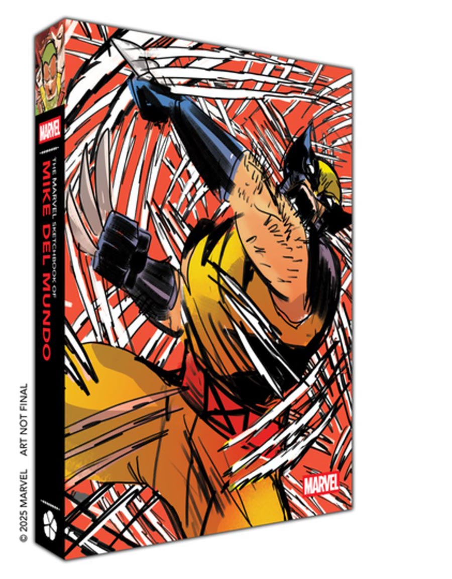 Marvel Sketchbook Of Mike Del Mundo TP