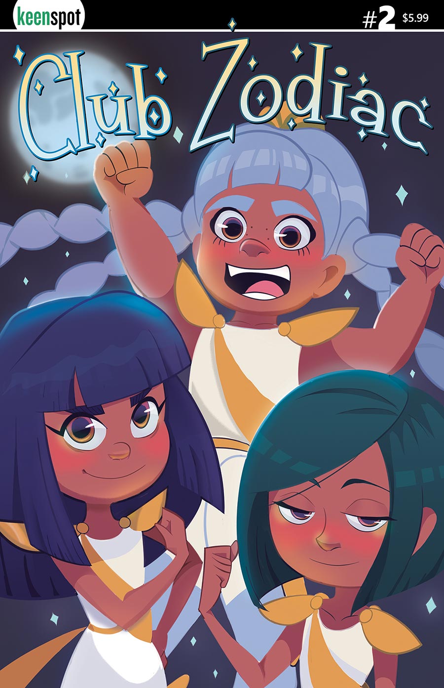 Club Zodiac #2 Cover A Regular Phineas Conrad Victory Pose Cover