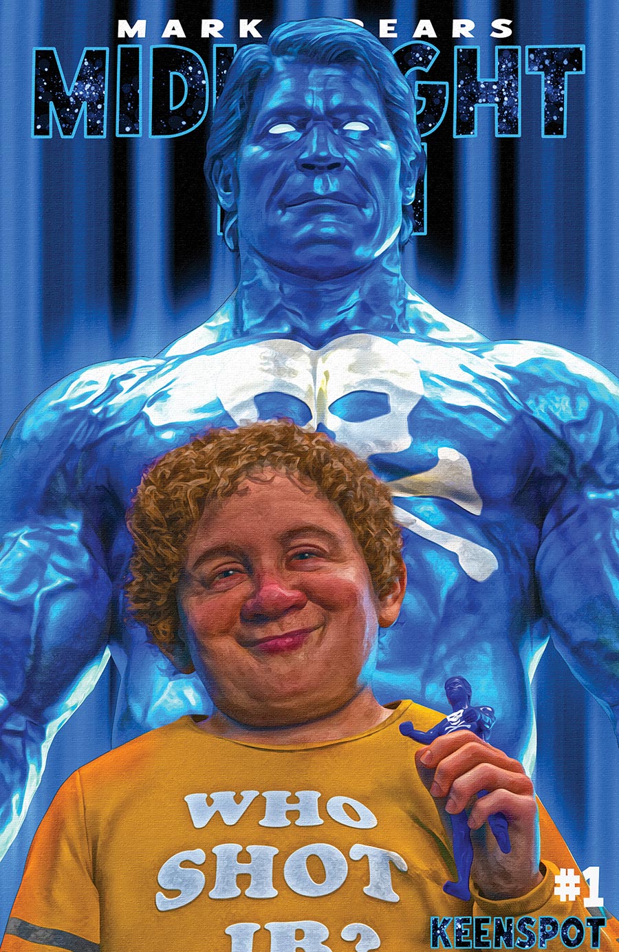 Mark Spears Midknight Man #1 (One Shot) Cover B Variant Mark Spears Superheros Exist Cover