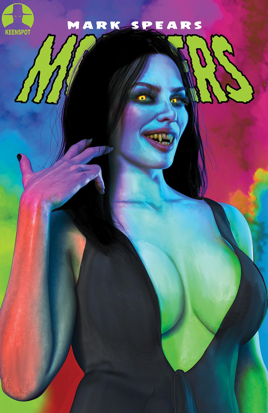 Mark Spears Monsters #9 Cover B Variant Mark Spears Lady Dracula Cover