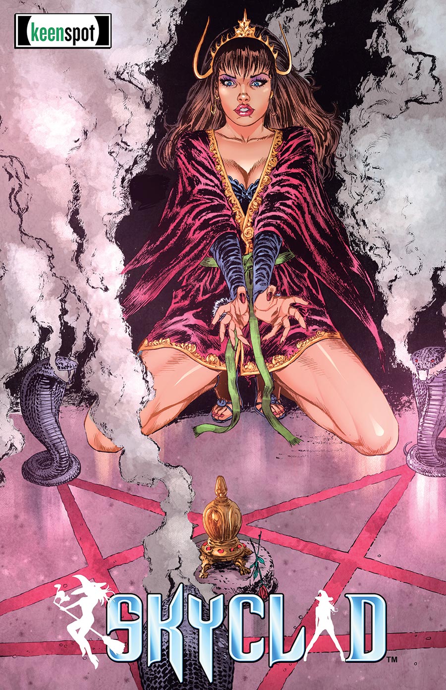 Skyclad #2 Cover C Variant Michal Dutkiewicz For The Gram Blank Flip Cover