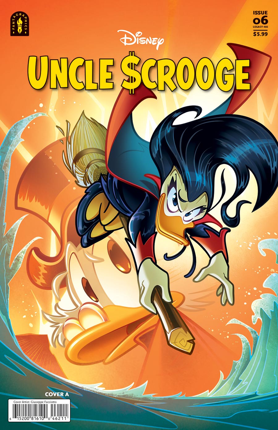 Uncle Scrooge Vol 3 #6 By Moonlights Blight Cover A Regular Giuseppe Facciotto Cover (#466)