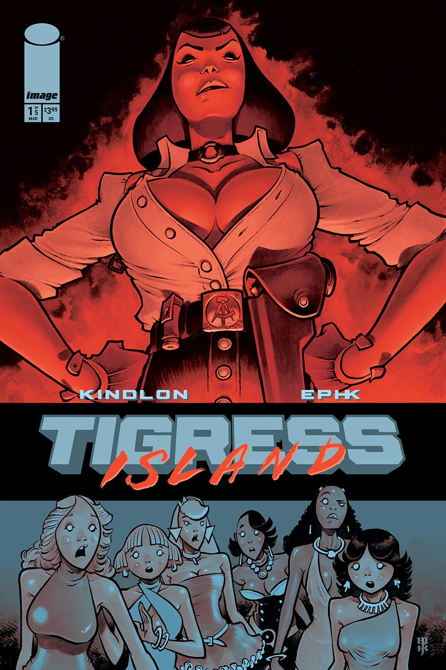Tigress Island #1 Cover A Regular EPHK Cover