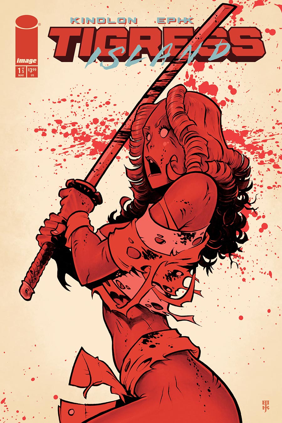 Tigress Island #1 Cover B Variant EPHK Cover