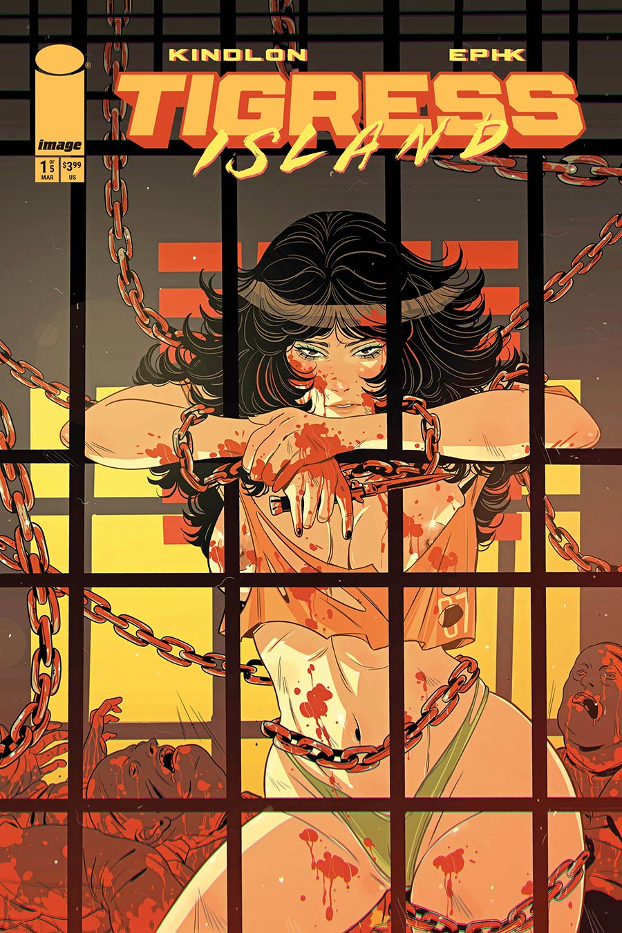 Tigress Island #1 Cover C Variant Luana Vecchio NSFW Polybagged Cover With Polybag